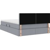  Krevet s madracem i skladištem Svijetlo siva 140 x 190 cm | shoptok.hr