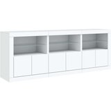 vidaXL Komoda s LED svjetlima bijela 181 5x37x67 cm | shoptok.hr