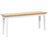 vidaXL klop 110 cm masivni les guma | Shoptok.si