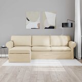SOFA Krema 245 x 138 x 80 cm tkanina | shoptok.hr
