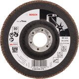 Bosch lamelni brusni disk X581, best for inox 125 mm, 22,23 mm, 80 - 2608608278 Cene