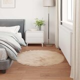  Tepih od umjetne ovčje kože TAFALLA Bež Ø 80 cm Poliester | Eponuda.com