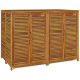  Vrtna kutija za pohranu 140x87x104 cm od masivnog drva bagrema | shoptok.hr