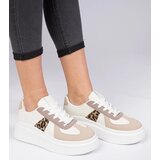 Gemre Brown platform sneakers Mishel | Shoptok.si