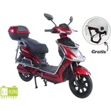 električni skuter 16" phantom 250W 60V/33Ah lithium crvena