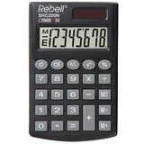 Rebell Kalkulator komercijalni SHC208 black | shoptok.hr