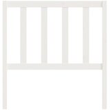  Uzglavlje za krevet bijelo 81 x 4 x 100 cm od masivne borovine | shoptok.hr