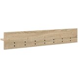  Vješalica za kapute na zidu Sonoma hrast 100 x 10,5 x 18 cm | shoptok.hr