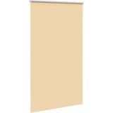 vidaXL Rolo zatemnjena bež 125x210cm tkanina širina 121,6cm poliester | Shoptok.si