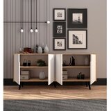 Hanah home komoda latina modern 180 sapphire oak white | Eponuda.com