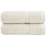 vidaXL Premium ručnici za goste SOLUND 2 kom. krem 30x50 cm 600 g/m² - Krema 30 x 50 cm 2 | shoptok.hr