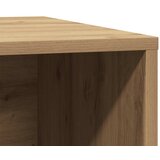  Kutija z mačji pijesak boja hrasta 80x50x45cm konstruirano drvo | shoptok.hr
