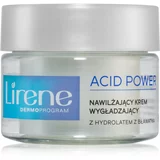 Lirene Acid Power vlažilna krema za glajenje poteze obraza 50 ml