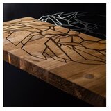 WALLXPERT Zidna dekoracija King1, 47,5 x 58 cm, Crna | Eponuda.ba