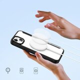 Dux ducis Skin X Pro - MagSafe kompatibilna preklopna torbica za Apple iPhone 15 črna | Shoptok.si