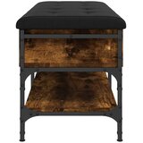  Klupa za cipele boja hrasta 102x42x45 cm konstruirano drvo | shoptok.hr