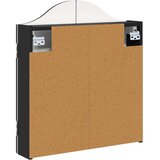 Kabinet za mete Crna 56 x 12 x 63 cm Konstruirano drvo | shoptok.hr