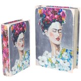 Signes Grimalt Košare, škatle in košarice Škatle Za Knjige Frida Set 2U Večbarvna Cene