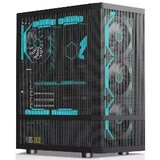 Stars Solutions Kuciste Stars Solution B01 Crno, Metal Mesh, 4x 12cm ARGB Cene