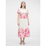 Orsay Pink women's floral skirt - Women's | Shoptok.si