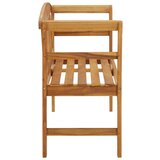 vidaXL Vrtna klop 114 cm trden akacijev les | Shoptok.si