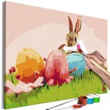  Slika za samostalno slikanje - Easter Rabbit 60x40 Cijene