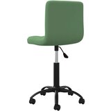  Okretna uredska stolica tamnozelena baršunasta | shoptok.hr