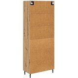 vidaXL Visok predalnik s predalom Umetni hrast 69,5 x 34 x 180 cm | Shoptok.si