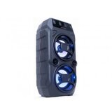 Gembird bluetooth karaoke zvučnik 2x5W, fm, USB,3,5mm, mic 6,35mm, led, crni Cene