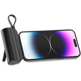 Equa KSIX, prijenosna baterija 5.000 mAh USB-C džepna, USB-C na USB-C, LED, crna | shoptok.hr