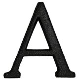 A kućni broj a (visina: 80 mm, crne boje, | shoptok.hr