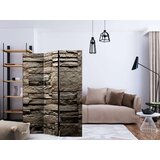  Paravan u 3 dijela - Beautiful Brown Stone [Room Dividers] 135x172 | shoptok.hr