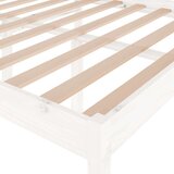  Za krevet od masivne borovine bijeli 140 x 190 cm | shoptok.hr