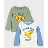 Sinsay Pamučne majice dugih rukava s printom 2 pack The Lion King Cijene