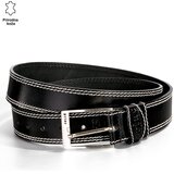 PRINC LEATHER Muški kaiš 201, Kožni, Crni Cene