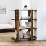 The Living Store Knjižna omara/pregrada dimljeni hrast 100x30x123,5 cm - Knjižna Omara, (21431475) Cene