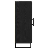  Kreveta Crni hrast 34,5 x 34 x 90 cm Obrađeno drvo i čelik | shoptok.hr