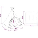  Kućica za ljubimce s jastukom Bijela 50 x 50 x 60 cm Poliester | shoptok.hr