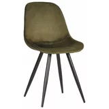 LABEL51 Kaki zelene baršunaste blagovaonske stolice u setu 2 kom Capri –