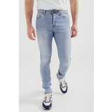 Legendww mu&scaron;ke svetle skinny farmerke sa srednjim strukom -model 115 .115-8203-l2 cene