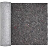 vidaXL Ribniški flis Siva Poliester, bombaž 2500 x 100 x 0.28 cm Trajen | Shoptok.si