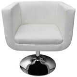  Barski stoli 2 kosa belo umetno usnje, (20817325) | Shoptok.si