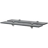  Zidne police 2 kom staklene 60 x 20 cm 8 mm | shoptok.hr