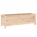 vidaXL Vrtna visoka greda 119,5x40x39 cm trdna borovina, (20798609) Cene