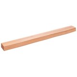 Zidna polica svjetlosmeđa 100x10x6 cm od obrađene hrastovine | shoptok.hr