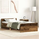 vidaXL Posteljni okvir brez vzmetnice star les 90x200 cm Cene