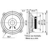 Kenwood KFC-S1356 auto zvučnici | Eponuda.com