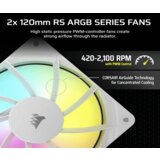 Corsair kuler za cpu nautilus 240 RS/ARGB/240mm/dual fan/vodeno hladenje/bela | ePonuda.com