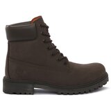 Lumberjack Škornji DARK BROWN Kostanjeva Cene