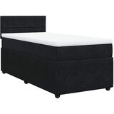 Box spring krevet s madracem crni 90x200 cm baršunasti | shoptok.hr